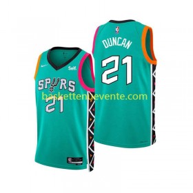 Maillot Basket San Antonio Spurs Tim Ducan 21 Nike 2022-2023 City Edition Swingman - Homme